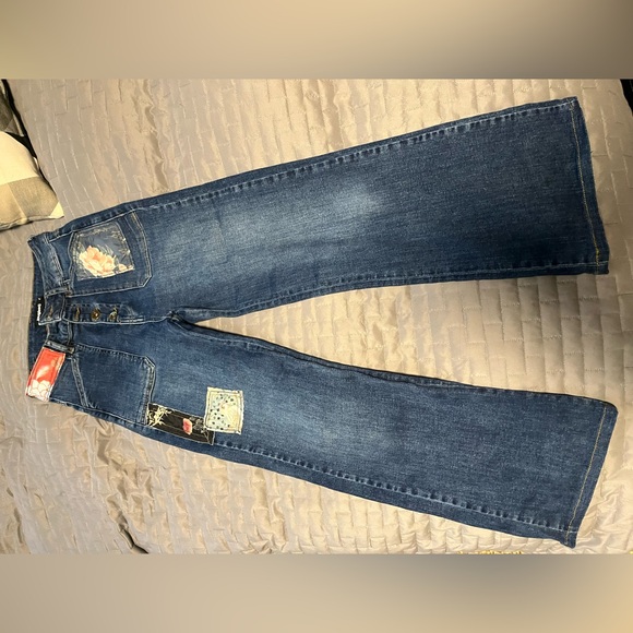 Wide leg, high rise jeans - Picture 1 of 5